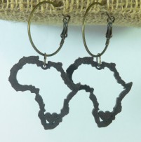 Africa Earring Ebony