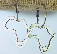 Africa Earring White