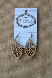 Natural Leaf Earrings